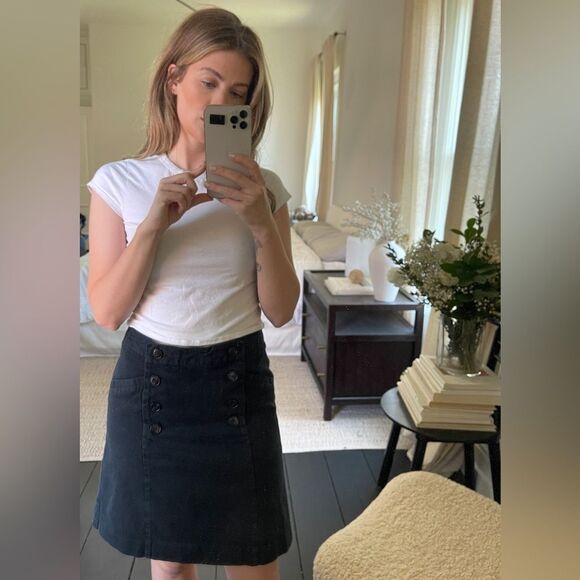 Navy Blue Gap Skirt - Picture 5 of 6